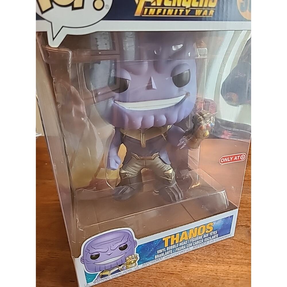 Funko Pop! Vinyl Jumbo 10 in: Marvel - Thanos (10 inch) - Target (Exclusive) - Picture 5 of 8